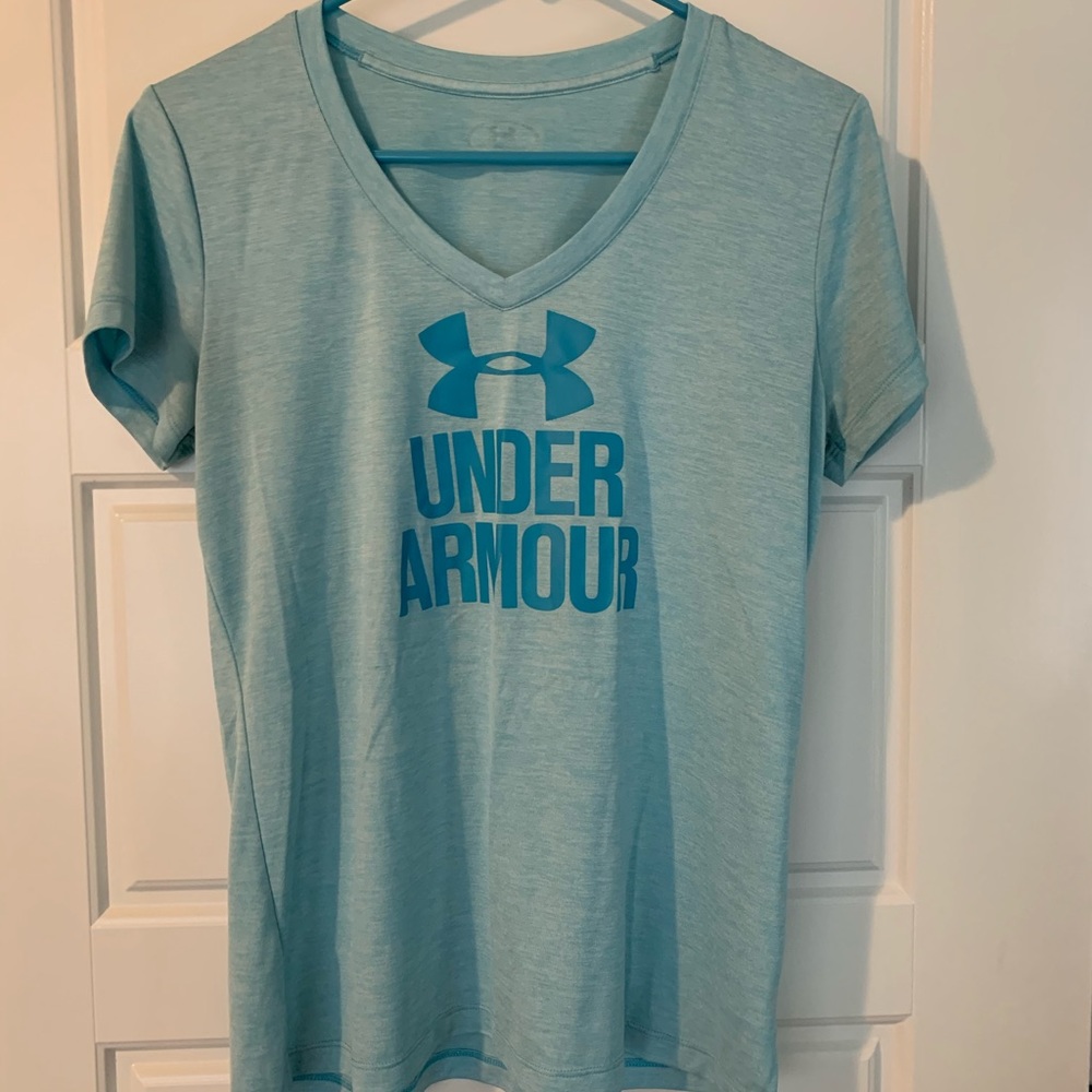 Blue Under Armour shirt size small